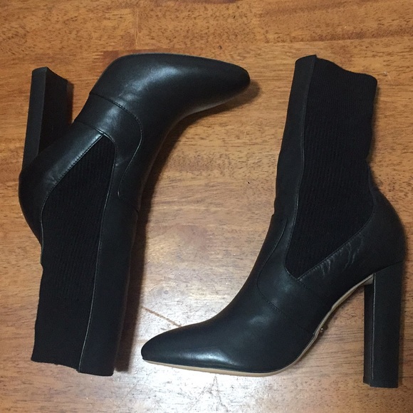 Tony Bianco Shoes - Tony Bianco Jaxson black sock ankle boots size 7.5